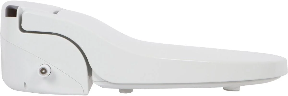 The Alpha Bidet JX2 aluminum wash nozzle extended.
