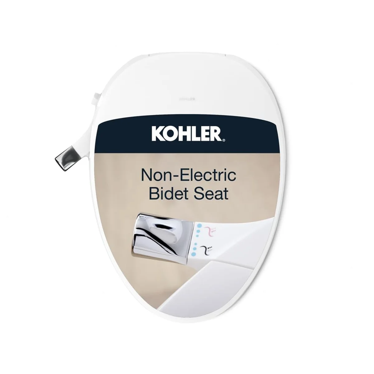 The Kohler PureWash M300, the step-up non-electric model in the PureWash line.