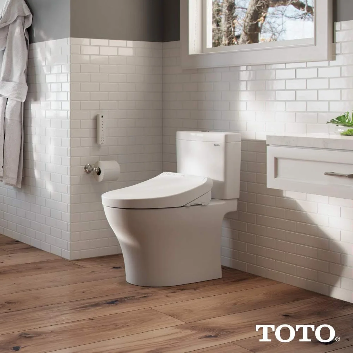 The TOTO WASHLET K300 remote control.