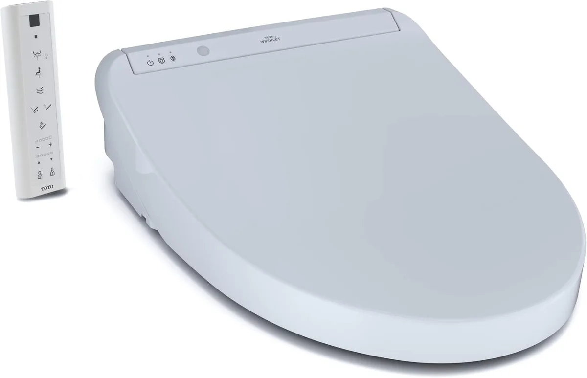 TOTO® WASHLET® K300 Electronic Bidet Toilet Seat with Instantaneous Water Hea…